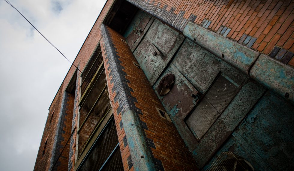 Old warehouse building in Liverpool