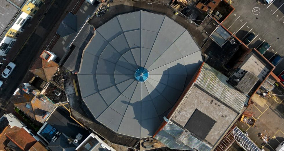 Roof Survey Aerial Photo Drone Brighton Hippodrome Theatre